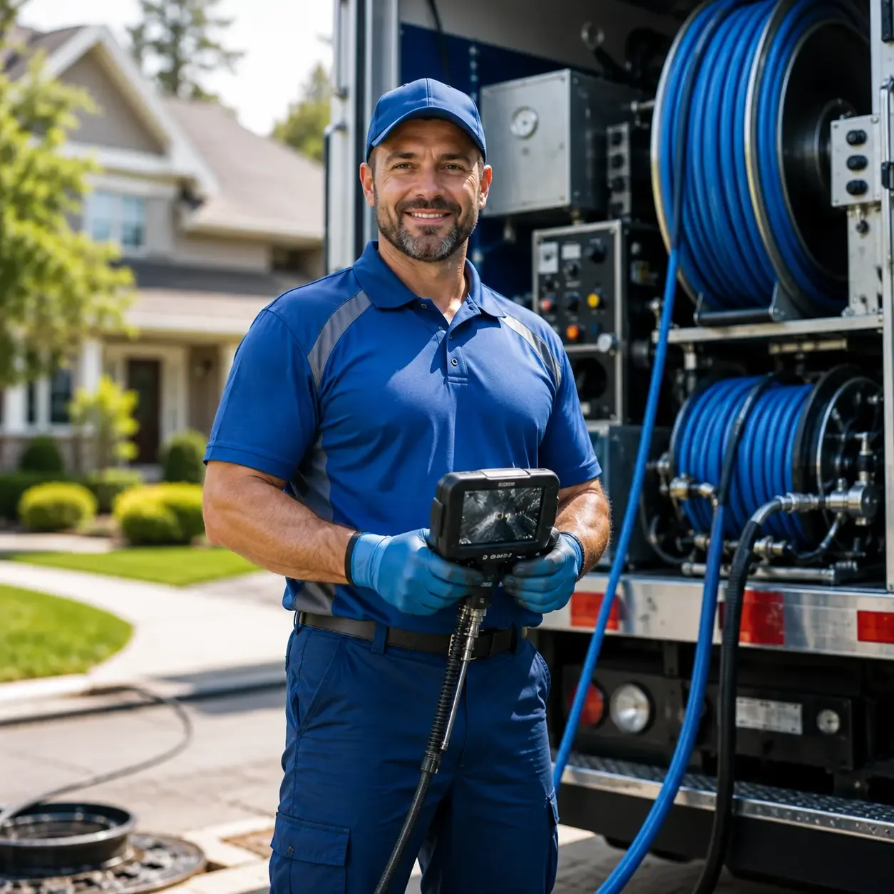 Local outdoor drain cleaning specialists in Duck, WV